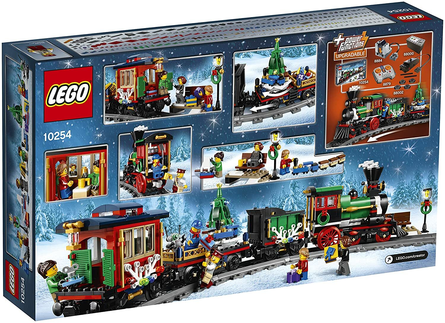 lego creator expert winter holiday train 10254