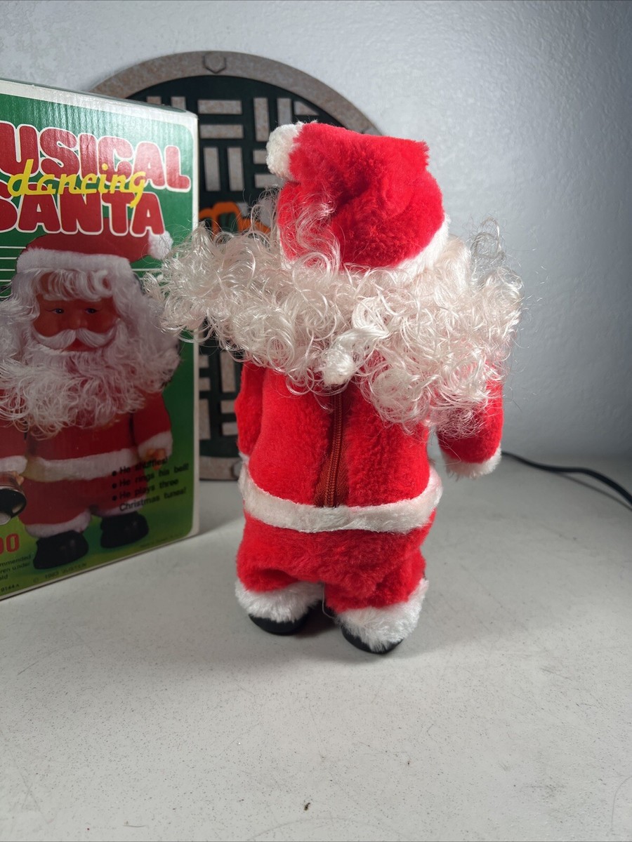 Vintage Musical Dancing Santa 1983 Justin. Only music works. | eBay
