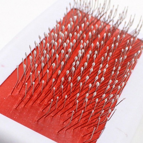 DOG BRUSH CAT ANIMAL PET REMOVE HAIR FUR FLUFF CARPET GROOMING CLOTHES COMB 1PC - Picture 5 of 12