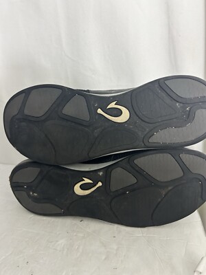 Olukai Makia Ulana Kai Slip On Shoes Sneakers Black Mesh  display picture 1