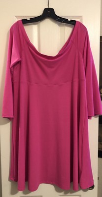 torrid hot pink dress