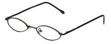 Calabria Flex Plus KIDS 101 Oval Reading Glasses 1.00 Shiny Brown Girls