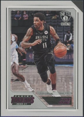 2020-21 Panini Chronicles Threads Kyrie Irving Pink Parallel Nets Mavericks #78