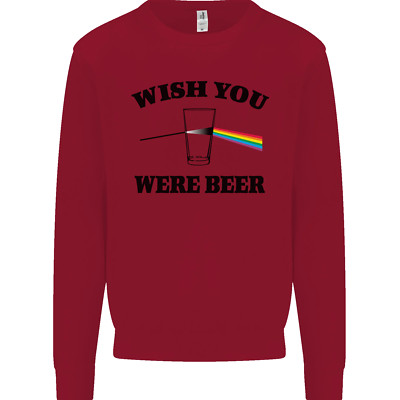 Wünschen You Were Beer St Patricks Day Alkohol Herren Sweatshirt Pulli