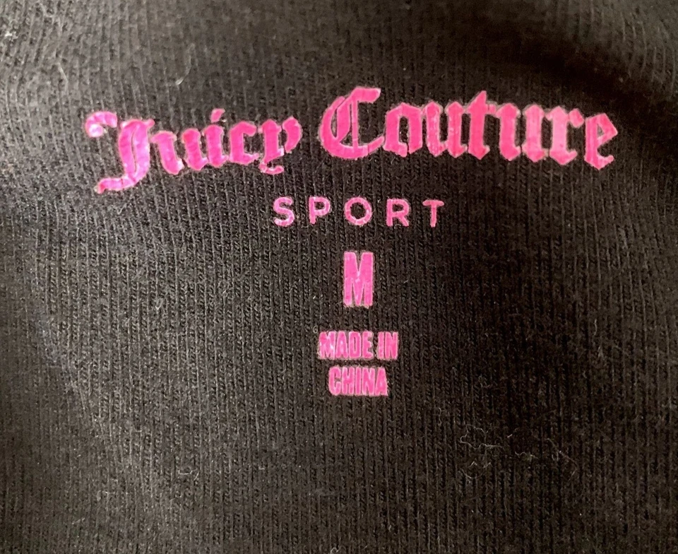 Legging Juicy Couture Sport negro talla mediana (niñas) Foto 3 de 4