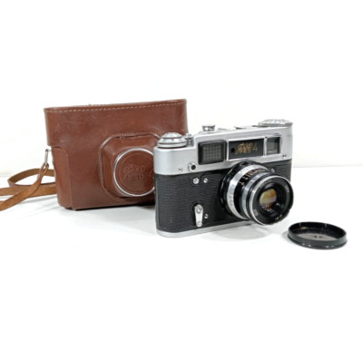 フィルムカメラ FED-4 / INDUSTAR-61 53mm F2.8 FED 4 Vintage USSR Soviet Rangefinder 35mm Camera + Lens Industar