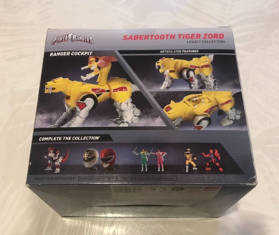 Mighty Morphin Power Rangers SABERTOOTH TIGER ZORD Action Figure