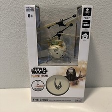 World Tech Toy Star Wars Mandalorian The Child Baby Yoda Motion Sense Helicopter