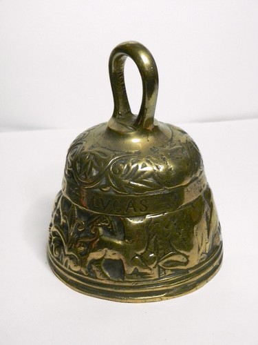Vintage Sanctuary Bell - Apostles, Christian, Marcus, Mathew, Lucas, John, d3 - Picture 6 of 12