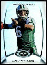 2012 Topps Platinum 64 Mark Sanchez New York Jets Football Card