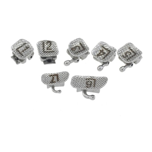 10 soportes autoligables de ortodoncia dental DAMON Q metal Roth 022 345 - Imagen 10 de 16