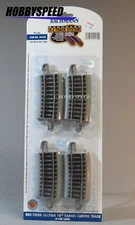 BACHMANN HO E-Z TRACK 1/3 SECTION 18" RADIUS CURVE (4) gray roadbed Ez BAC44530