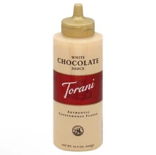 Torani Puremade Sauce Variety Pack 16.5oz Pack of 4 White Chocolate