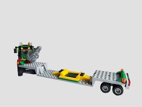 LEGO City 4203 Excavator Transporter 2012 Retired Complete w/ Minifigs Manual