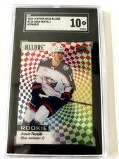 Adam Fantilli ROOKIE 2023-24 UD Allure Hypnosis CASE HIT Blue Jackets SGC 10