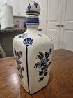 Blue Delft Handpainted Vintage Decanter Windmill — photo 3