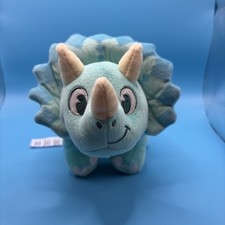 Disney Parks DinoLand USA Triceratops Plush Blue Dinosaur Animal Kingdom Toy