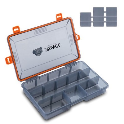 Fishing Tackle Box, Waterproof Airtight Stowaway, 3600/3700 Tray Tackle Box with