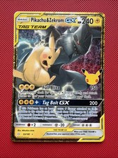 Pikachu & Zekrom GX (30th Celebration Classic Collection)-NM Pokemon Card