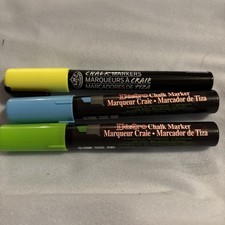 Bistro Chalk Markers Lot 3pcs Pastels
