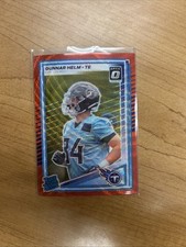 2025 Panini Donruss - Rated Rookie Gunnar Helm Optic Preview Red Pandora Prizm 