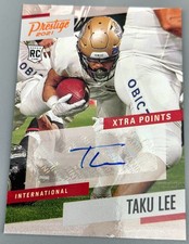2021 Panini Chronicles Draft Picks Prestige Xtra Points Signatures #42 Taku Lee