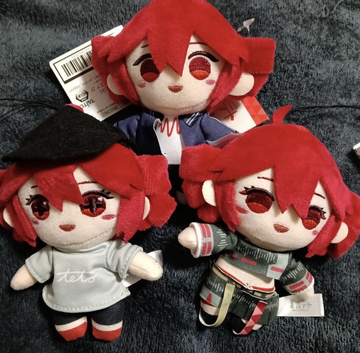 PSL Kasane Teto Mascot Plush Doll Toy vol.2 All 3 Types Set TAITO