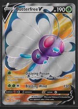 Butterfree V - 177/189 - Pokemon Darkness Ablaze Sword & Shield Full Art Card NM on eBay