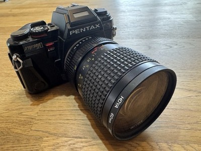Pentax Programm A Pentax 50mm Analoge Spiegelreflexkamera  Hoya 62mm Objektiv