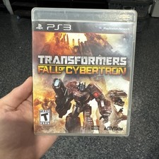 Transformers: Fall of Cybertron (Sony PlayStation 3, 2012) CIB & TESTED