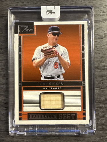 2024 Panini Three and Two Baseballs Best Memorabilia #BBM-CR Cal Ripken /32 - Foto 1 di 1