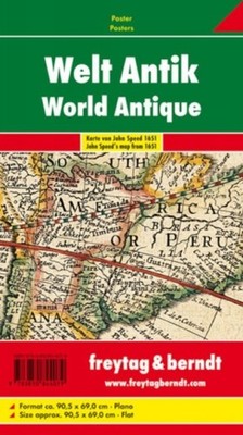 World Map Flat in a Tube SHEET MAP FOLDED 9783850844079