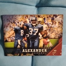 Upper Deck Shaun Alexander Seattle Seahawks NFL Football Card #37