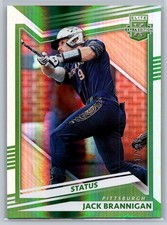 Jack Brannigan 2022 Panini Elite Extra Edition #83 Green Status /499