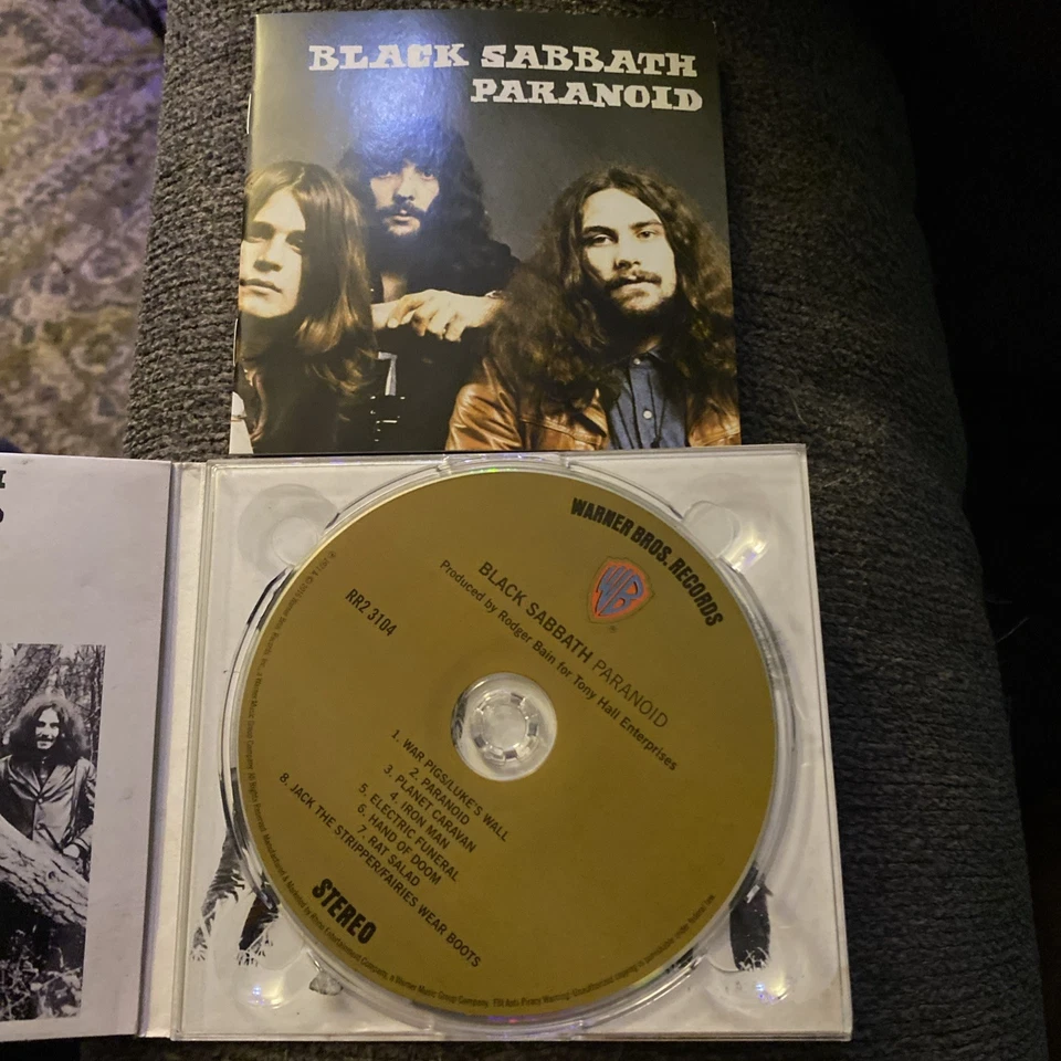 Paranoid от Black Sabbath (CD, 2016) - Изображение 3 из 4
