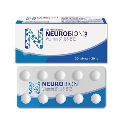 Neurobion Vitamin B1, B6, B12 for Nerve Relief Numbness & Tingling Free Shipping