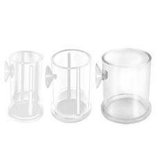 Automatique Poisson Mangeoire Artémie Rouge Ver Alimentation Entonnoir Pot