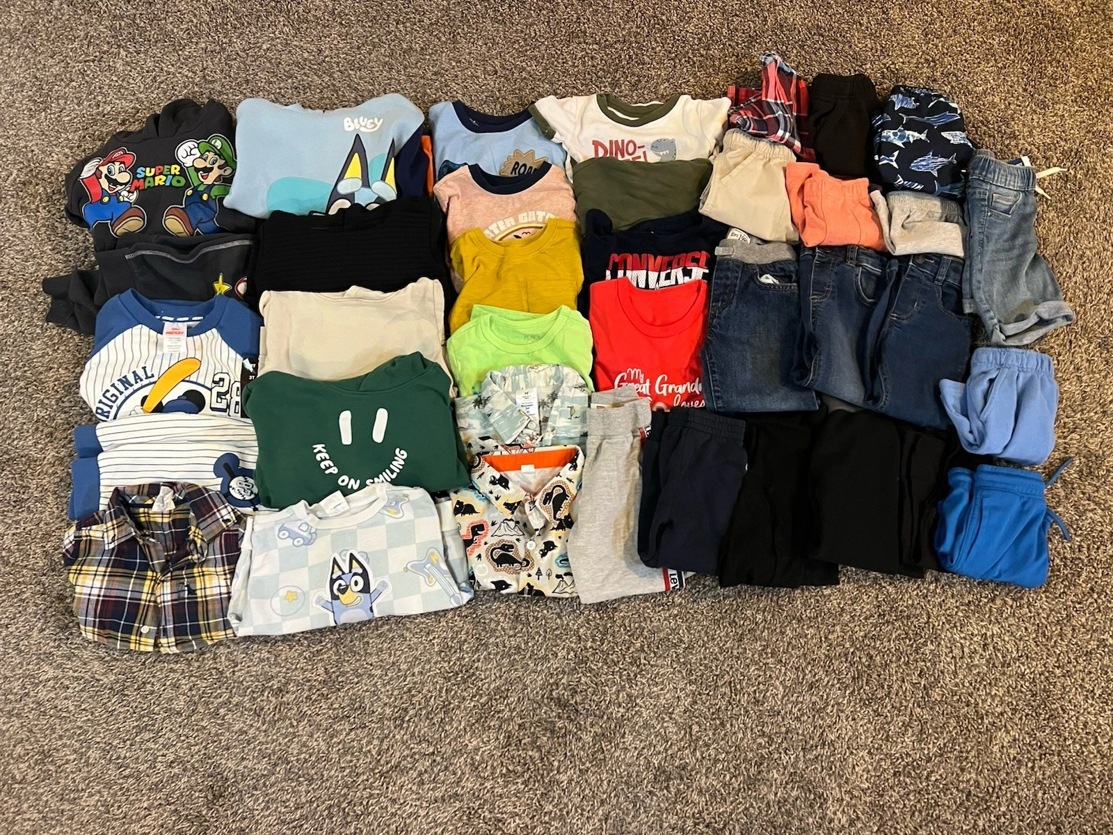 Toddler Boys Size 3T Huge Lot of Clothes - 35+ Items!
Opens in a new window or tab