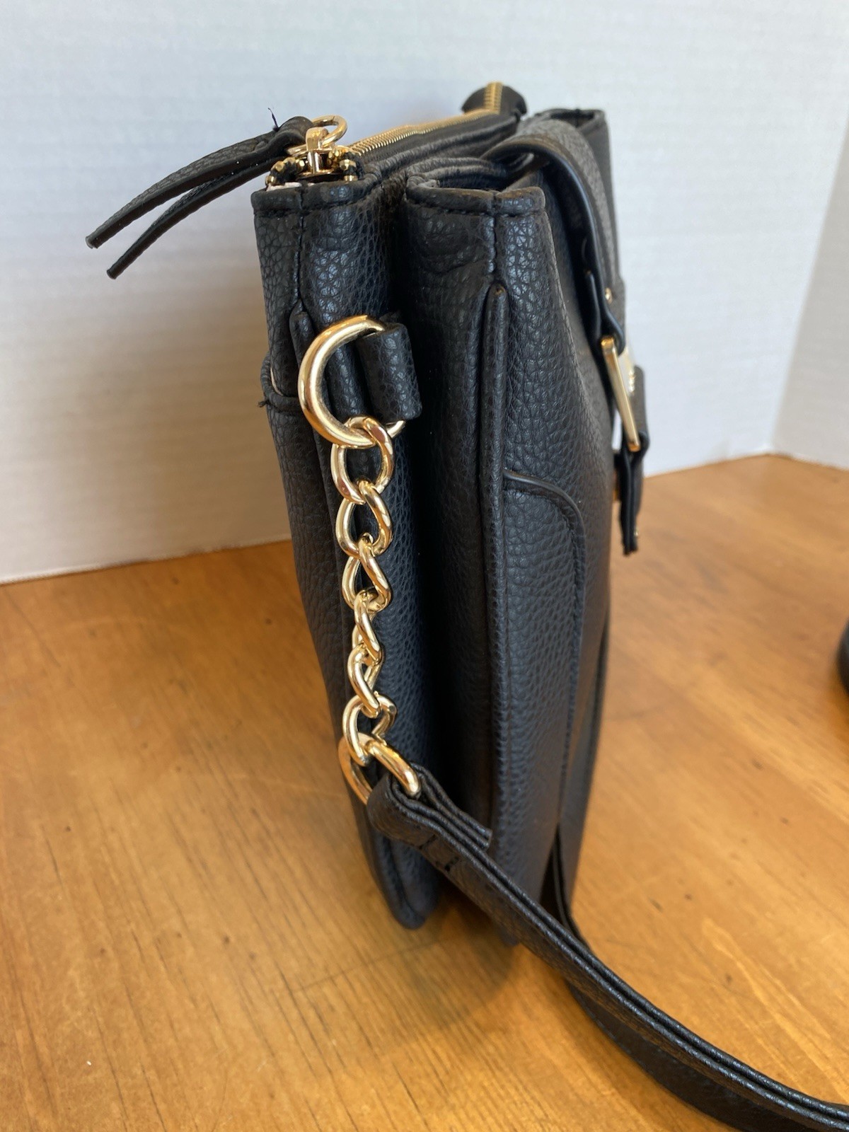 NEW Juicy By Juicy Couture That Success Glow Crossbody Bag Black Liquorice Purse