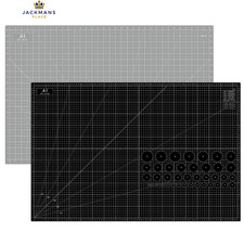 Headley Tools 24 x 36 Inch Thickened Self Healing 90L x 60W cm, Black/Grey