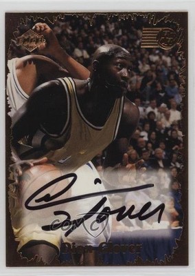 1999 Collector's Edge Rookie Rage Pro Signatures Dion Glover #RR-19 Auto RC 0n2g