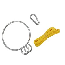 Anchor Lift Rings with Rope Accessories 5.1 inch Diameter Outdoors Premium