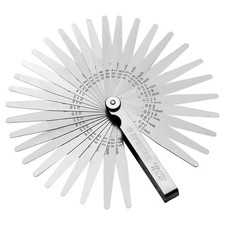 Precision Tapered Steel Feeler Gauge Set 0.001-0.04 001 003 1mm 32 Blades Precision Tapered Steel Feeler Gauge Set 0.001-0.04 001 003 1mm 32 Blades