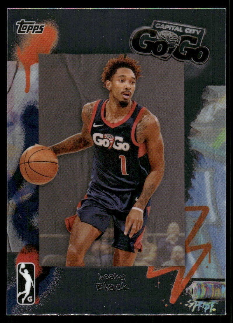 2024-25 Topps G League Chrome #BV8 Leaky Black - BSK