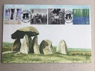 2000 GB Covers Stone And Soil FDC with Full Set Stamps And Pentre Ifan Sp Pmk.