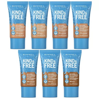 Rimmel Kind & Free Moisturising Skin Tint Foundation 30ml - Farbton wählbar - NEU