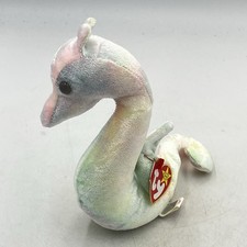 TY Beanie Baby - NEON the Seahorse 7.5 inch - MWMT's Stuffed Animal Toy