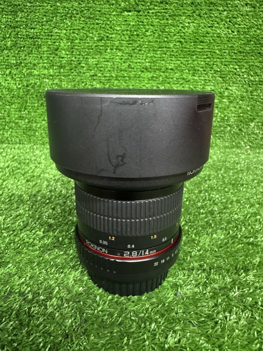 ROKINON f/2.8 Camera Lenses 14mm Focal for sale | eBay