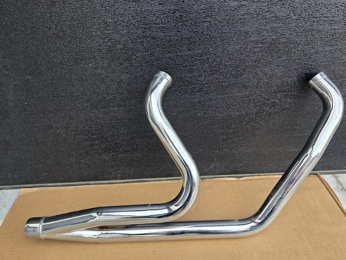 2 into 1 Exhaust Pipe Header for Harley Davidson by V-Twin