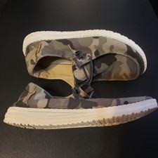 Hey Dude Wendy Camo Shoes Womens Size 7 Slip On Lightweight Casual Comfort